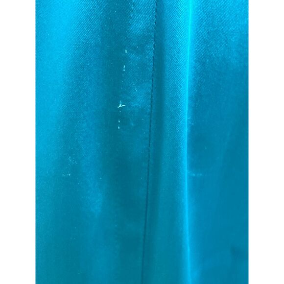 Calvin Klein Tropical Mermaid Turquoise Short Formal Dress - Size 9 - Picture 11 of 11